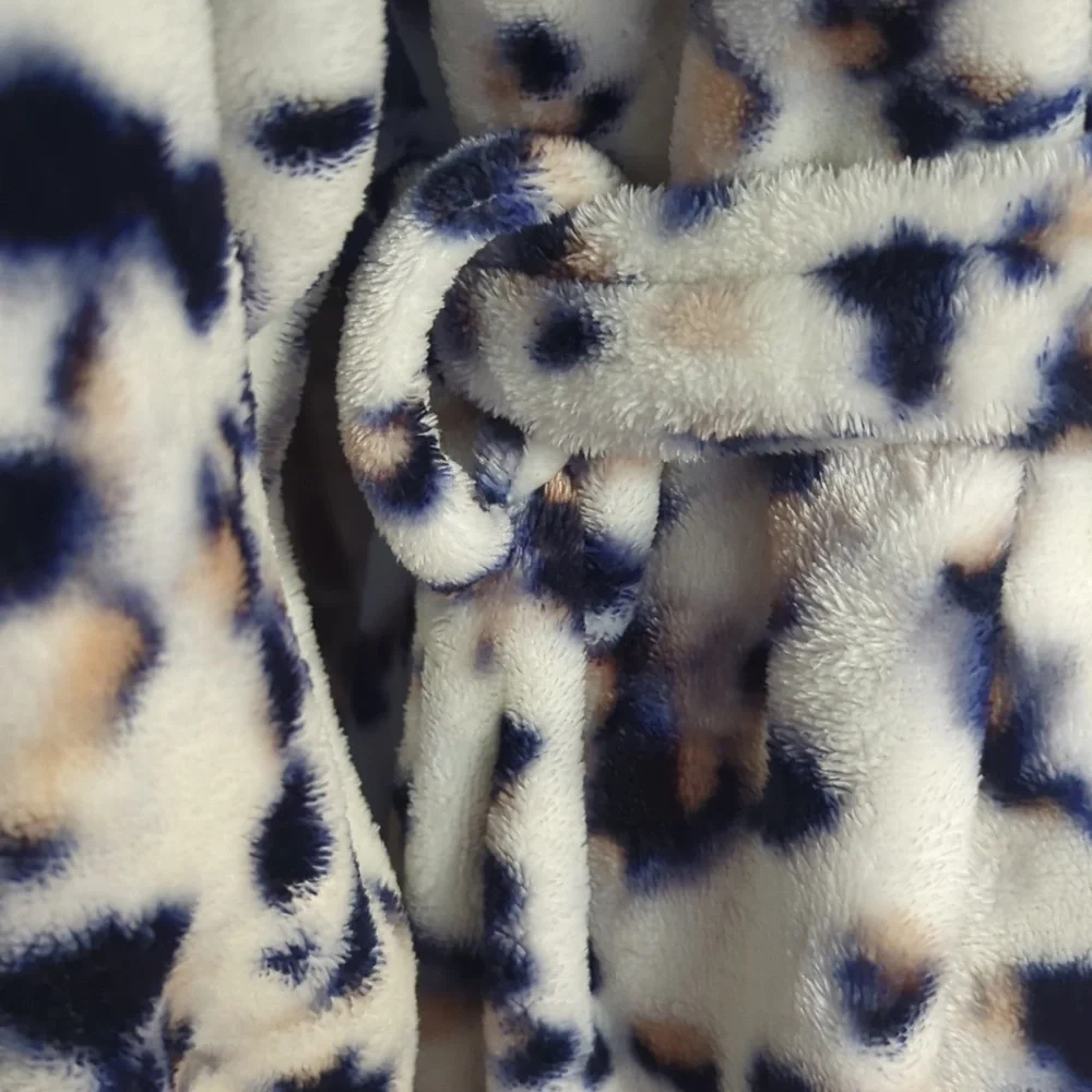 Soma Leopard Print Women's Robe - Picture 5 of 11